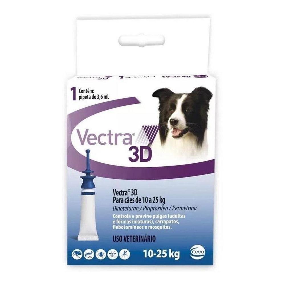 Antipulgas Vectra 3D 10 A 25 Kg