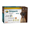 Antipulgas Simparic 120 mg para cães 40,1 a 60 kg - Zoetis 3 Comprimidos
