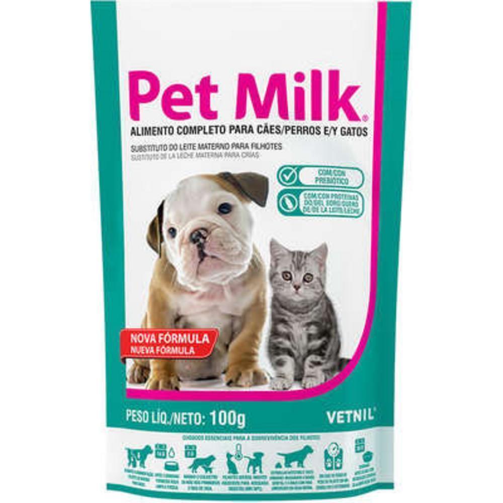 Alimento Completo Vetnil Pet Milk Sachê Substituto do Leite Materno - 300 g