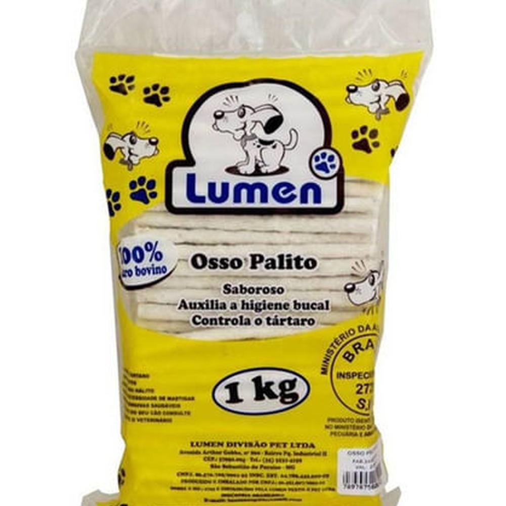Osso Comestível Para Cães Lumen 8/5 1Kg