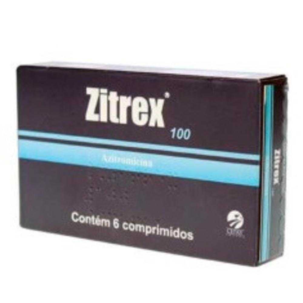 Zitrex 100mg Cepav 6 Unidades