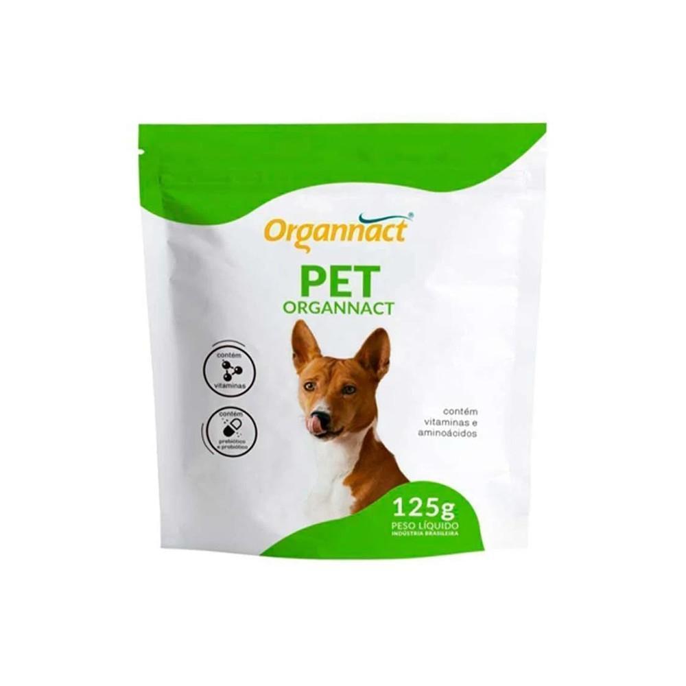 Suplemento Vitamínico Pet Probiótico Organnact 125G