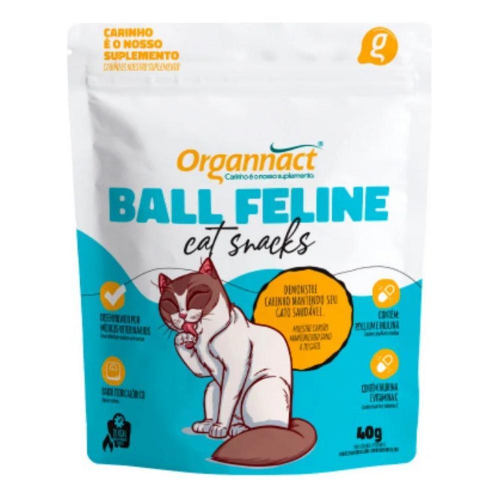 ORGANNACT BALL FELINE CAT SNACKS