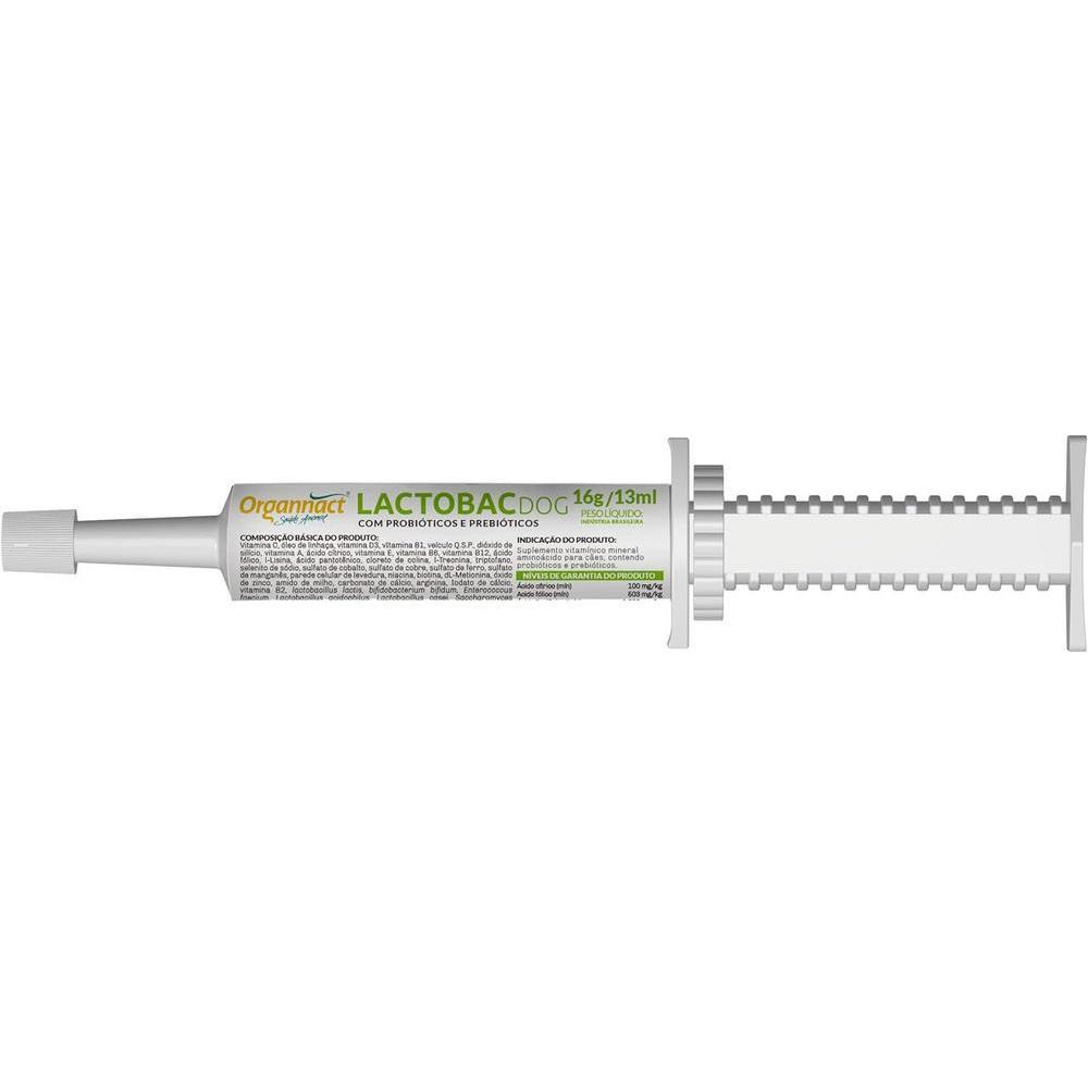 Suplemento Lactobac Dog Organnact 16G