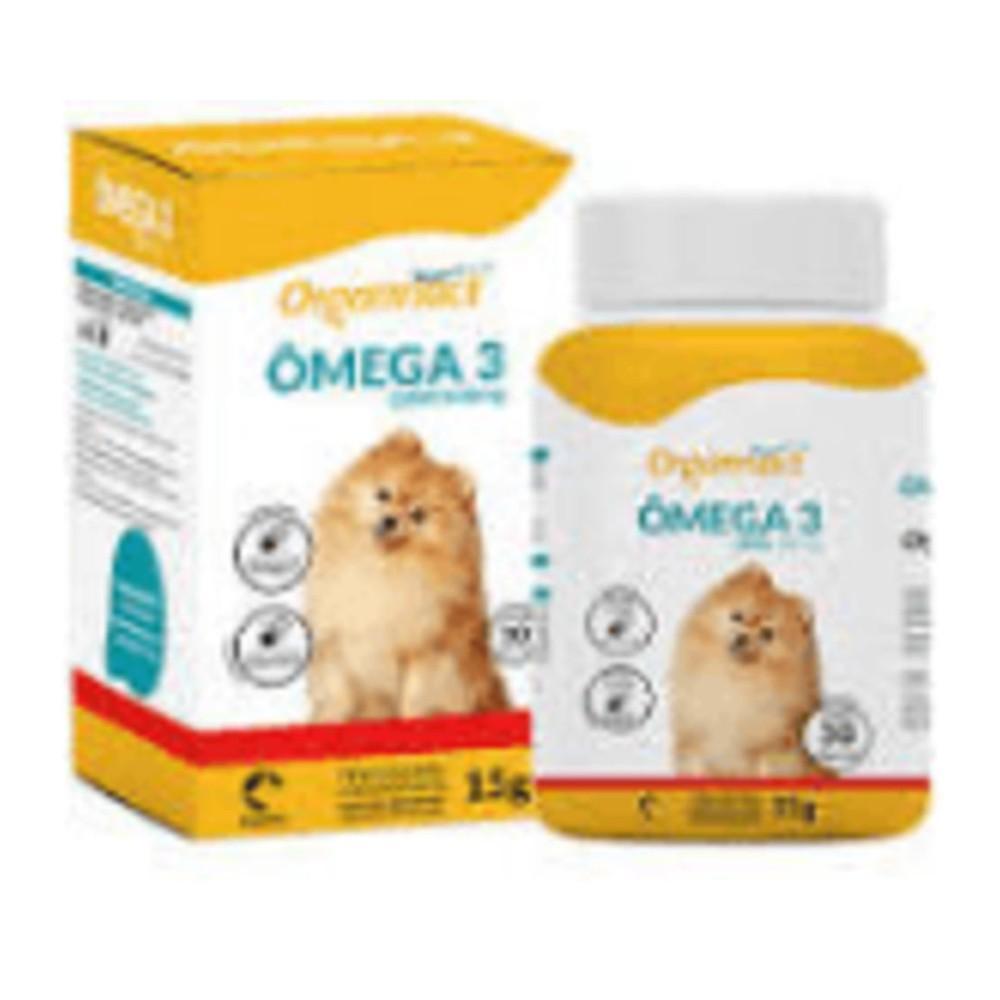 Organnact Ômega 3 Dog 500Mg 30 Comprimidos