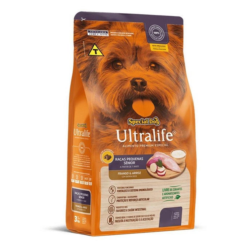 Ração Special Dog Ultralife Senior Raças Pequenas 15Kg