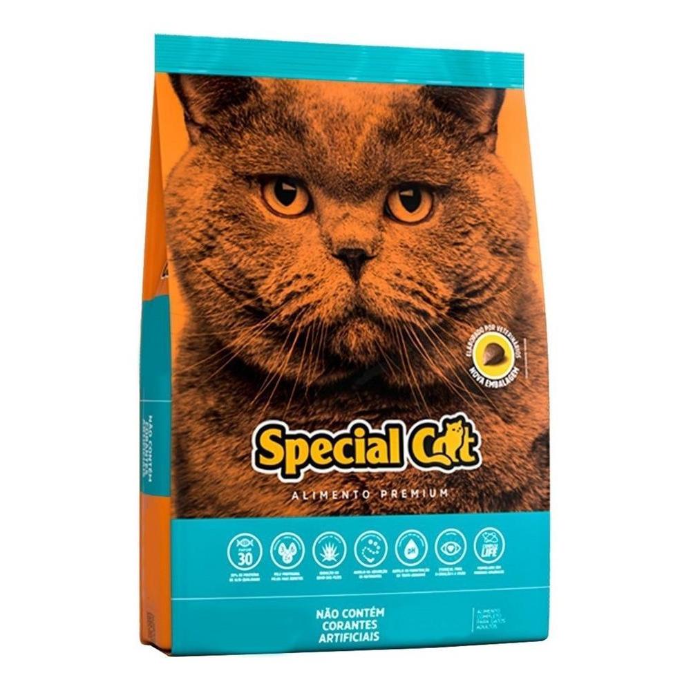 Ração Special Cat Adultos Peixe 10,1Kg