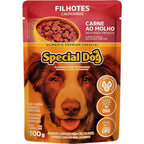 Ração Úmida Special Dog Ultralife para Cães Filhotes Sabor Carne ao Molho 100g