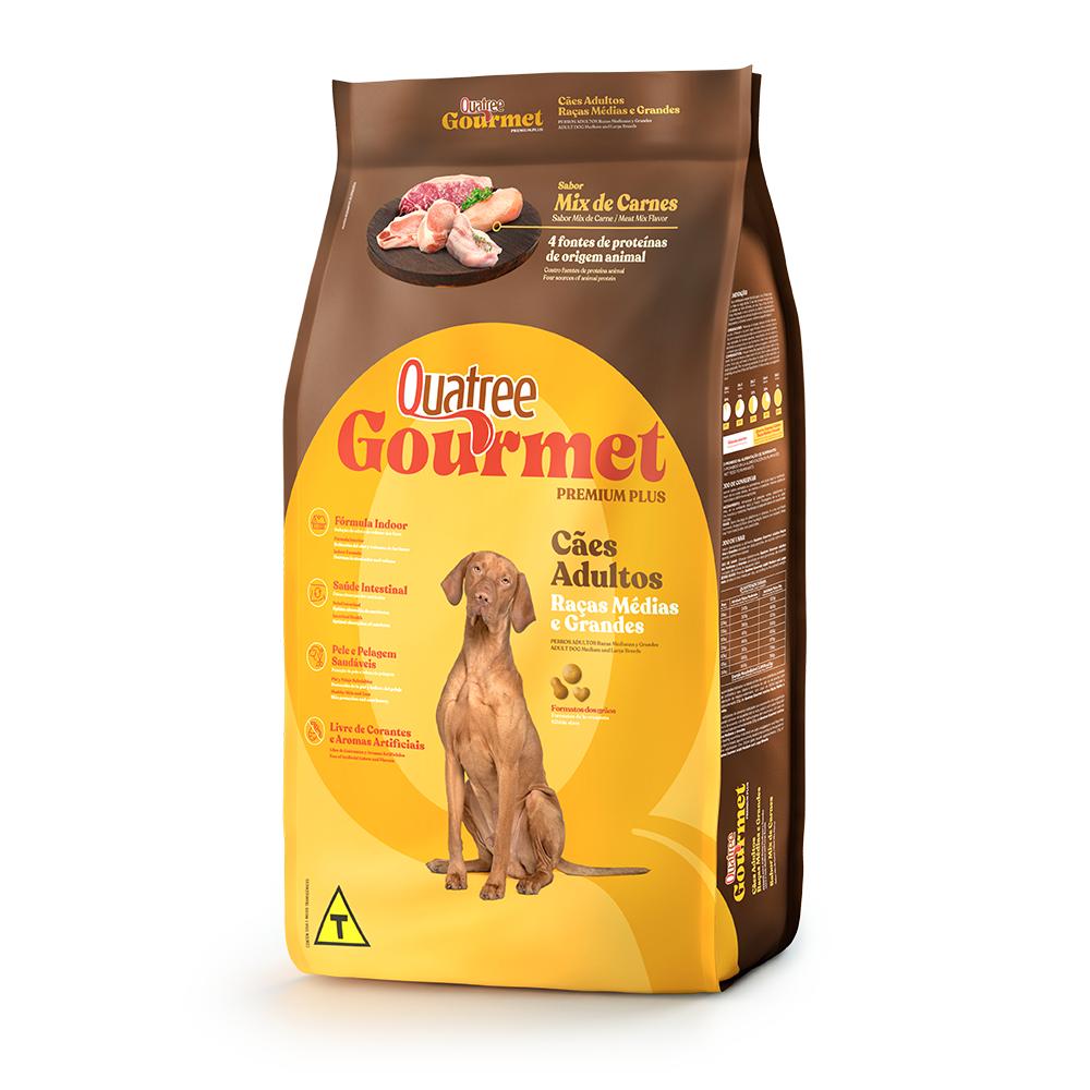 Quatree Gourmet Adultos Rmg Sem Corantes 10.1Kg
