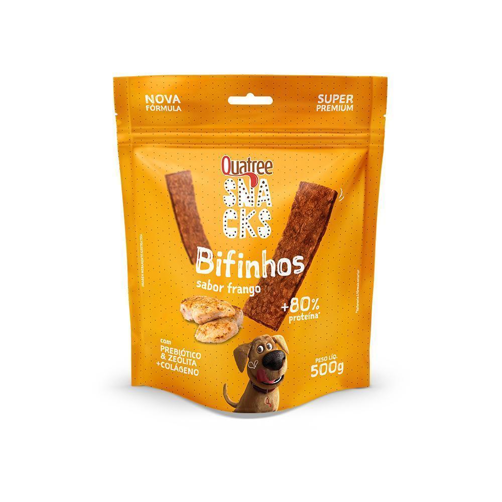 Quatree Snacks Bifinhos Sabor Frango 500G