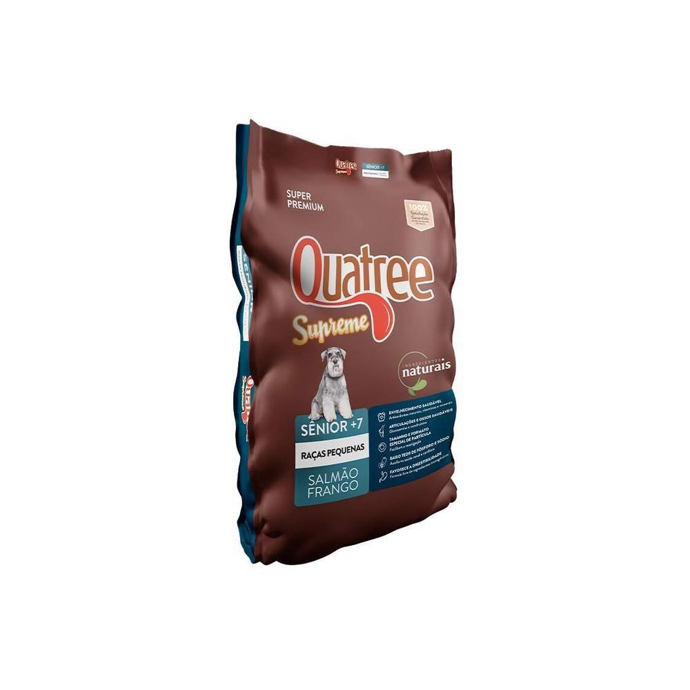 Ração Quatree Supreme Senior +7 Raças Pequenas 3 Kg