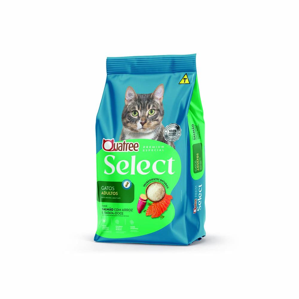 Quatree Select Gatos Adultos 3Kg