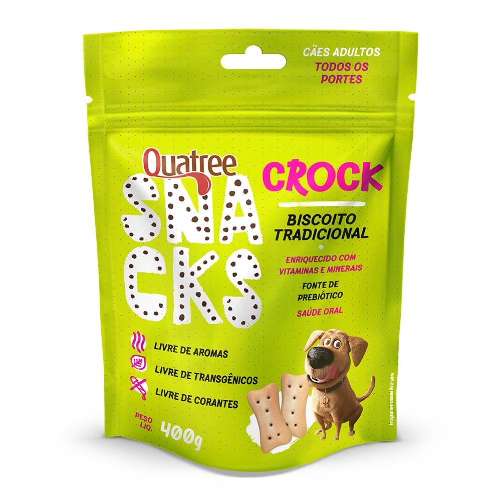 Quatree Snacks Crock Tradicional 400G