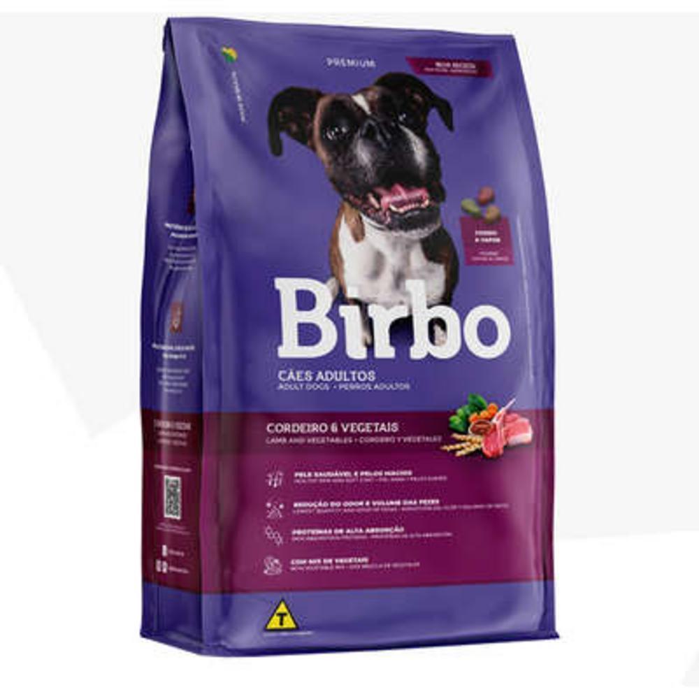 Ração Seca Birbo Cordeiro e Vegetais para Cães Adultos - 1Kg