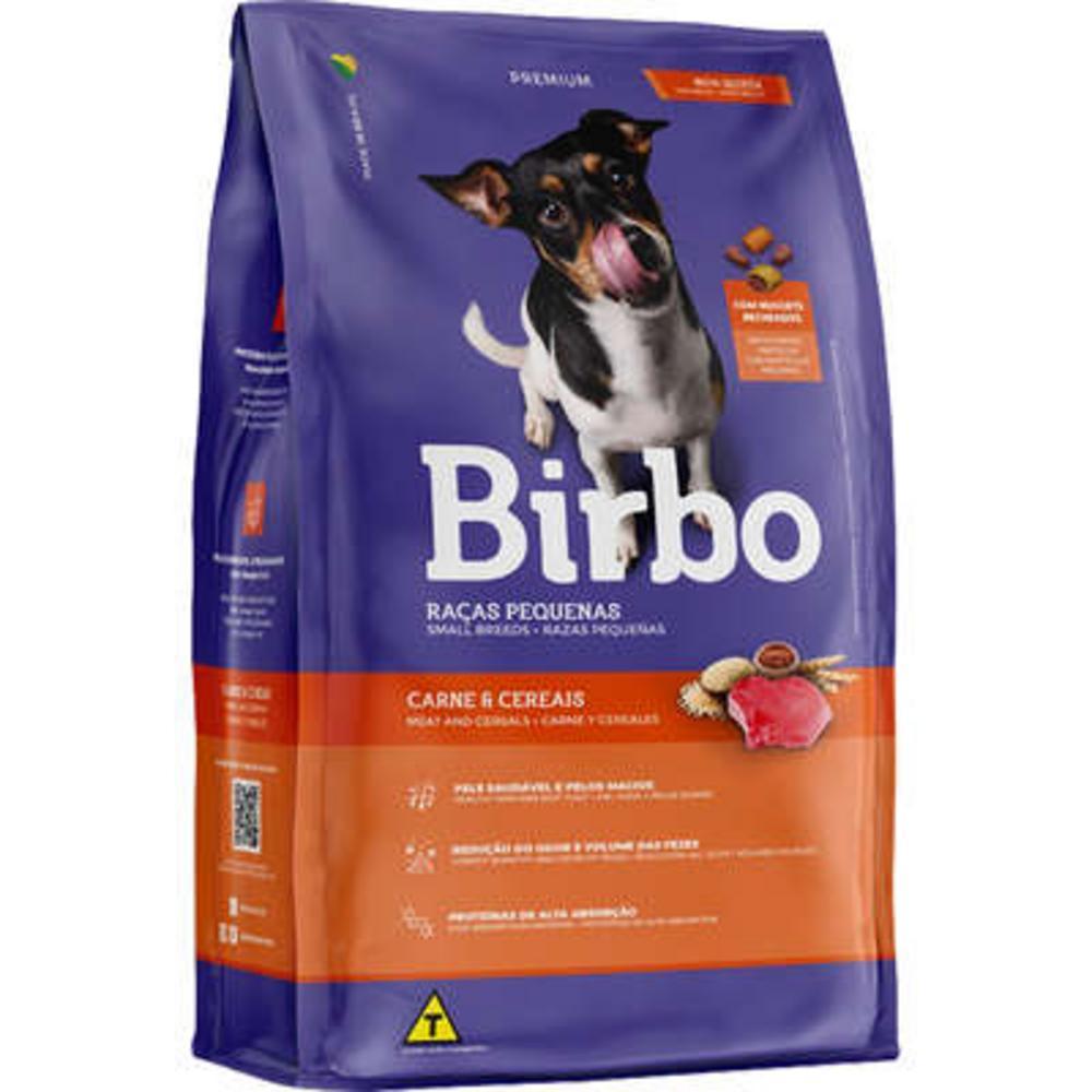 Ração Seca Birbo Carne e Cereais para Cães Adultos Raças Pequenas - 1Kg