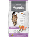 Ração Seca Monello Peru e Salmão para Gatos Adultos Castrados - 1Kg