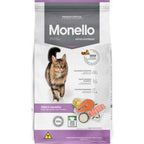 Ração Seca Monello Peru e Salmão para Gatos Adultos Castrados - 10,1Kg
