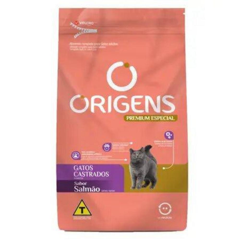 Origens Gato Castrado Salmão 1Kg