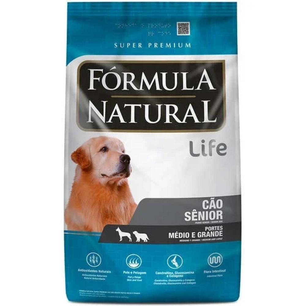 Fórmula Natural Super Premium Life Cães Sênior Portes Médio E Grande 15kg