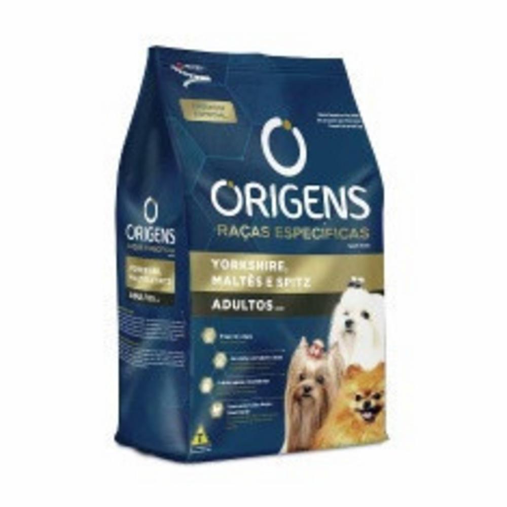 Ração Origens Raças Especificas para Yorkshire, Maltês e Spitz Adultos 1kg