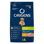 Ração Origens Light Cães Adultos Porte Médio e Grande Frango e Cereais 15Kg