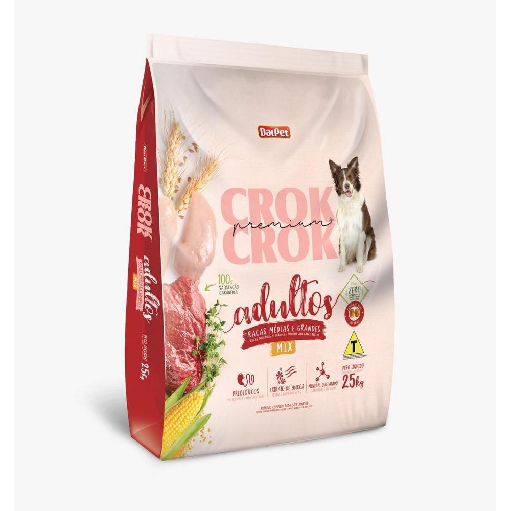 Raçao Crok Crok Mix 25kg