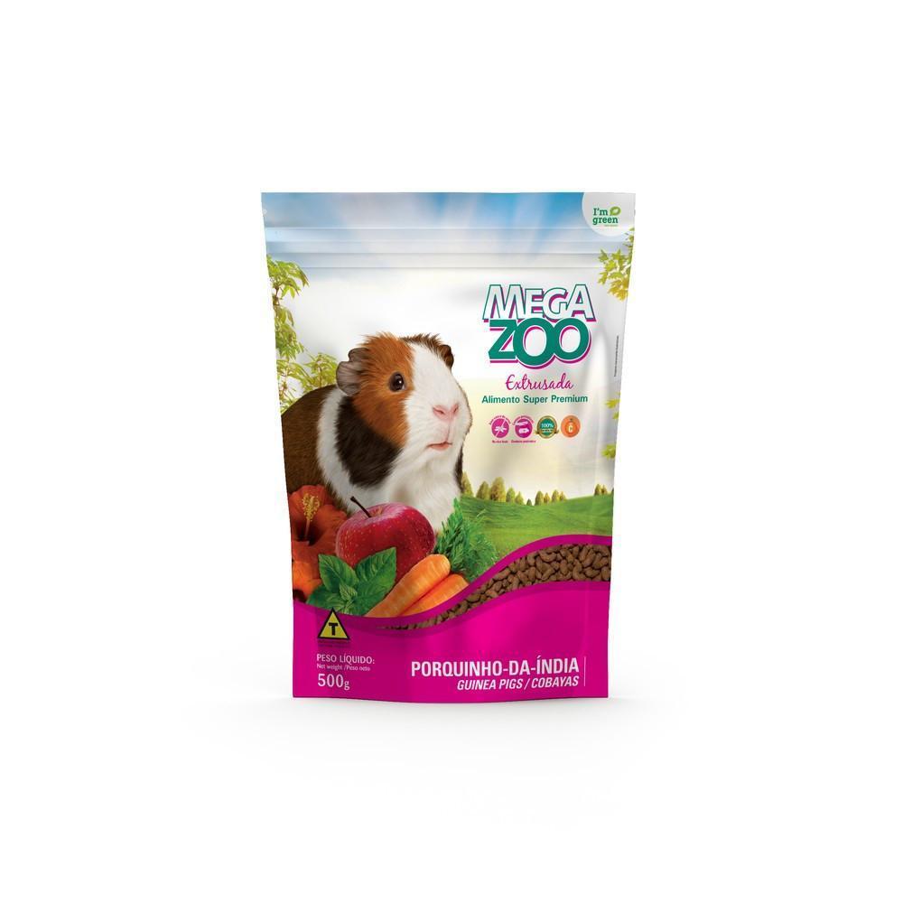 Megazoo Extrusada Porquinho-Da-India 500G