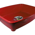 Banheira Furacão Pet Classic Plus para Gatos Vermelha