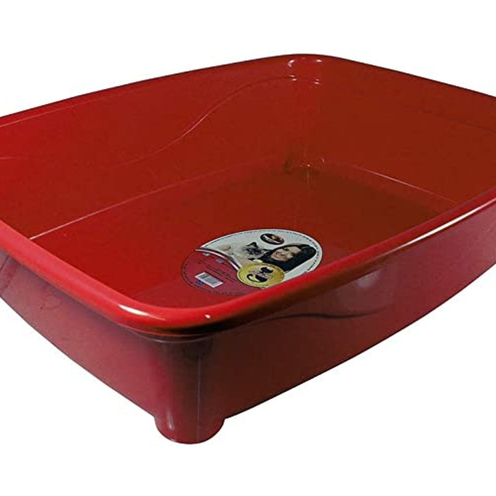 Banheira Furacão Pet Classic Plus para Gatos Vermelha