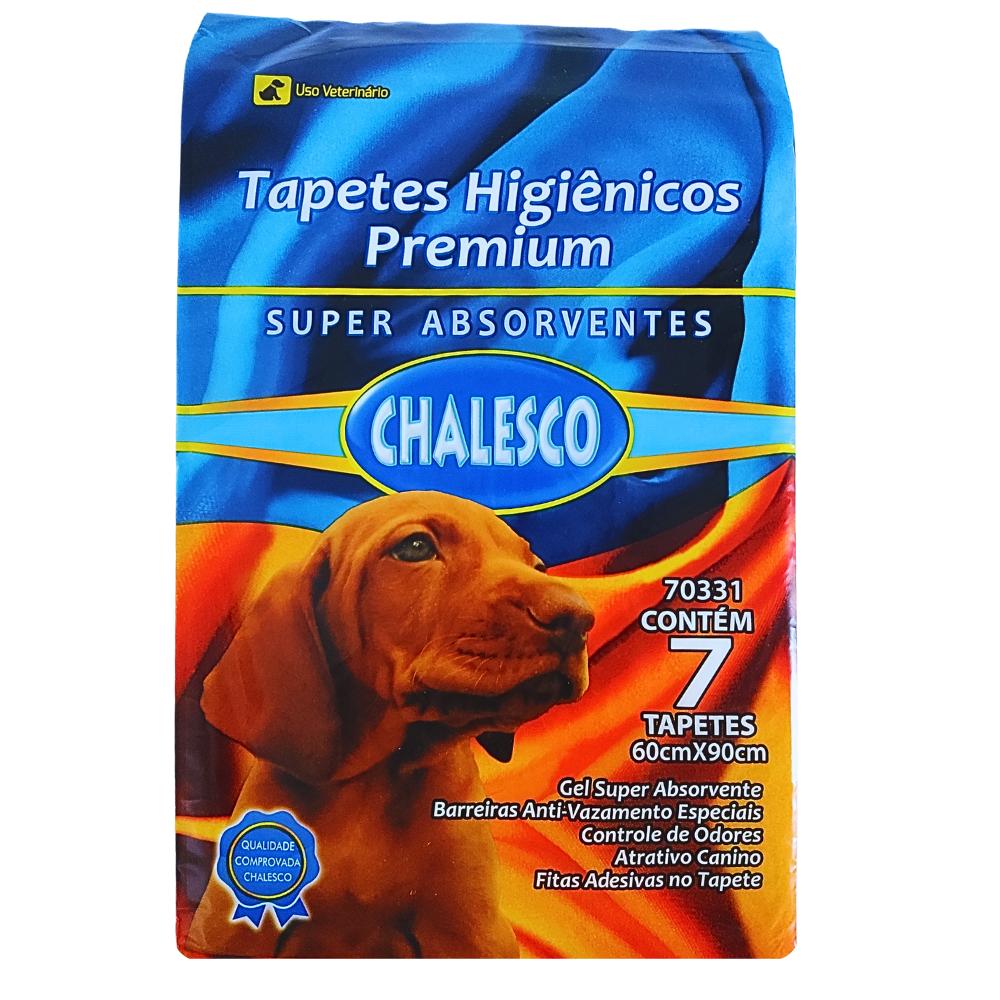 Tapete Higiênico Chalesco 60x90cm com 7 Unidades