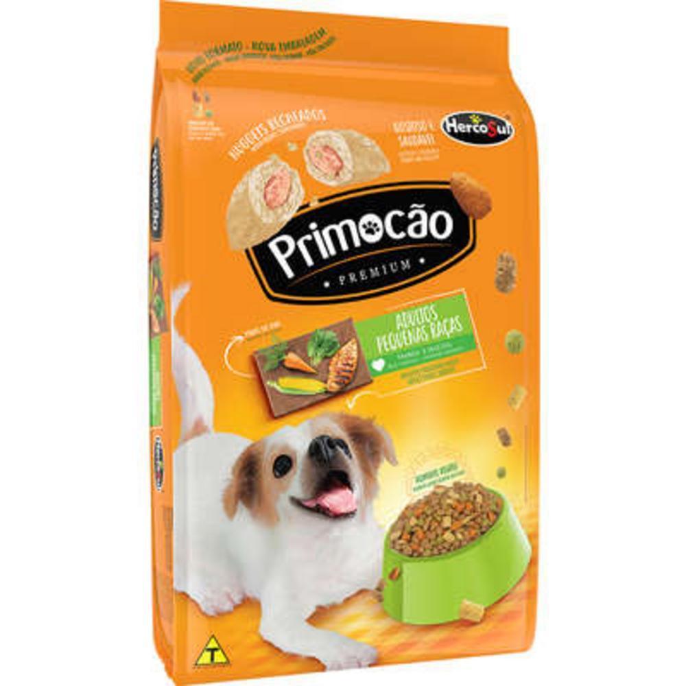 Ração Seca Primocão Premium Original Frango e Vegetais para Cães Adultos de Raças Pequenas - 10,1Kg