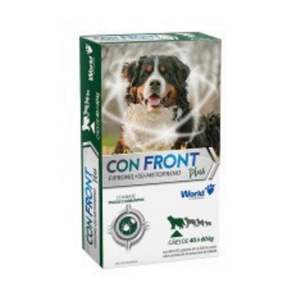 Antiparasitário Confront Plus World para Cães de 40 a 60kg