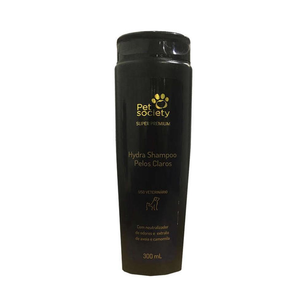 Shampoo Pet Society Pelos Claros 300ml