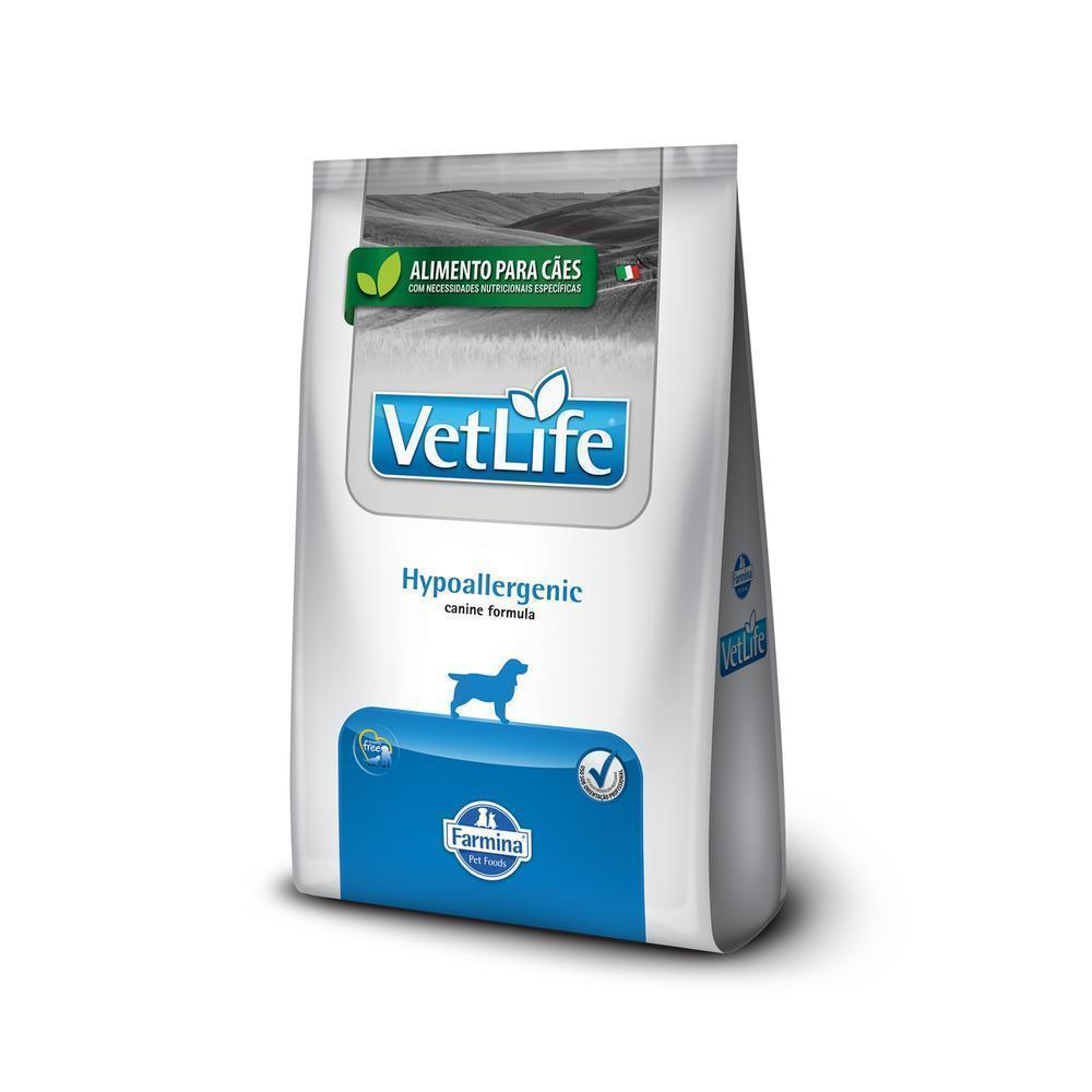 Vet Life Hypoallergenic para Cães Adultos de Todas as Raças 10,1Kg