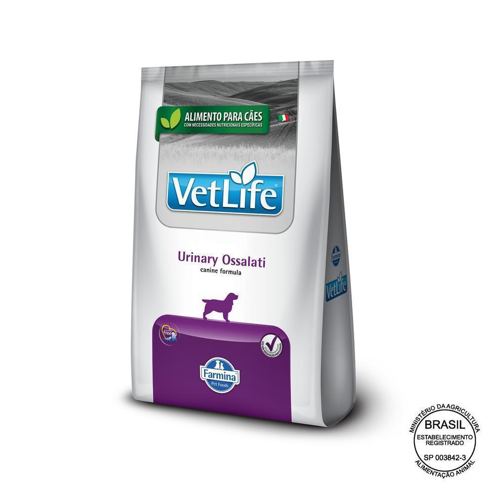 Vet Life Urinary Ossalati para Cães Adultos de Todas as Raças 10,1Kg