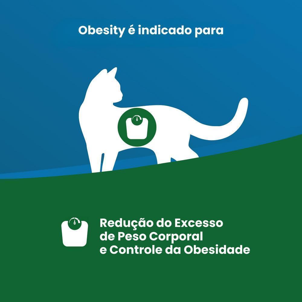 Vet Life Obesity para Gatos Adultos de Todas as Raças 2Kg