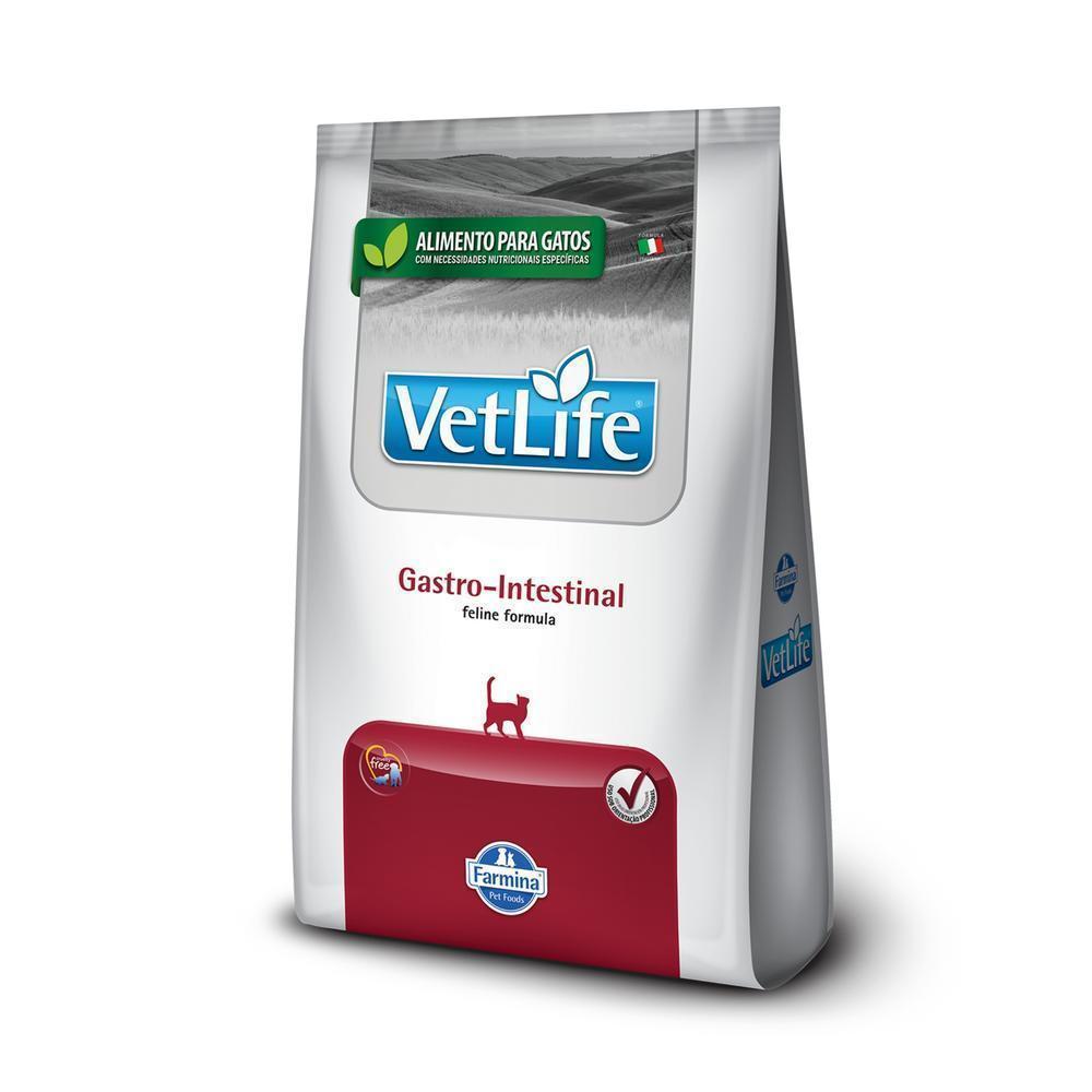Vet Life Gastrointestinal para Gatos Adultos de Todas as Raças 400g