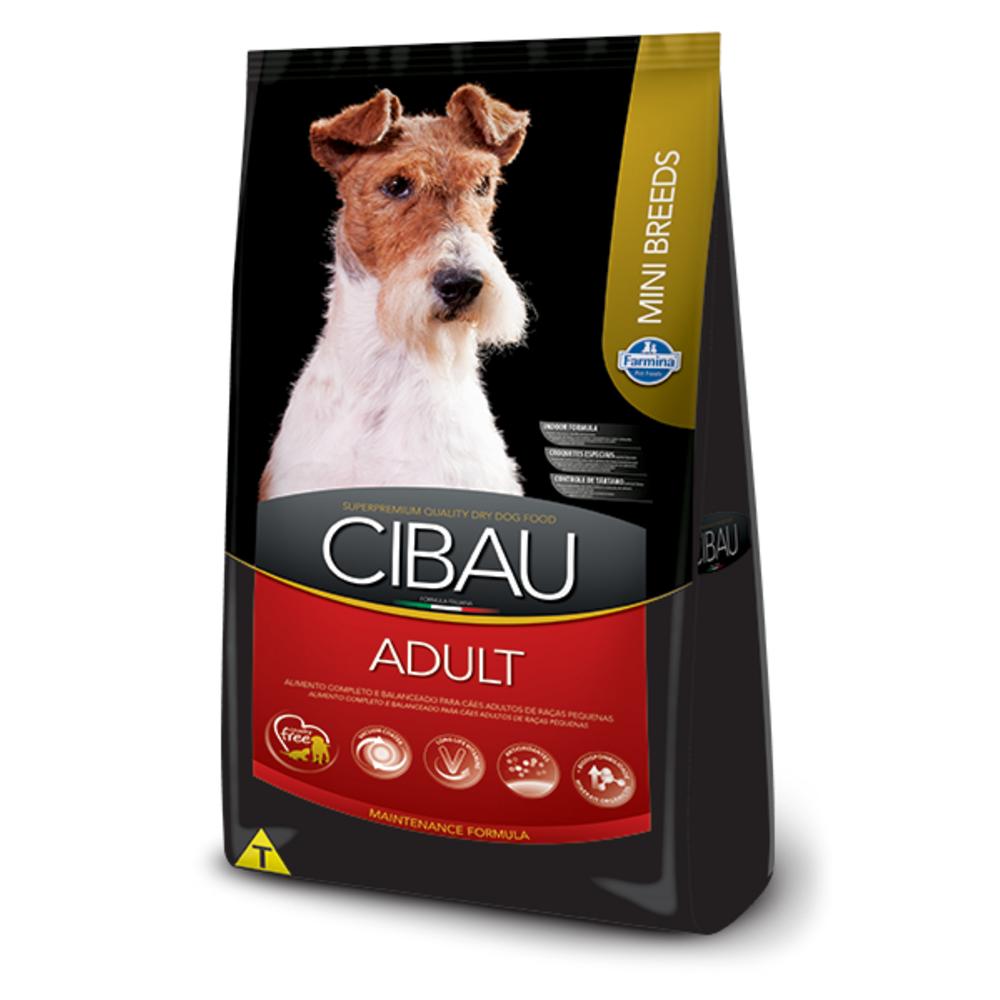 Cibau para Cães Adultos de Raças Mini e Pequenas Sabor Carne e Frango 15Kg