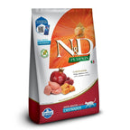 N&D Pumpkin para Gatos Adultos Castrados de Todas as Raças Sabor Frango, Abóbora e Romã 400g