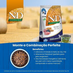 N&D Ancestral para Cães Adultos de Raças Médias Sabor Cordeiro, Blueberry, Aveia e Cevada 10,1Kg