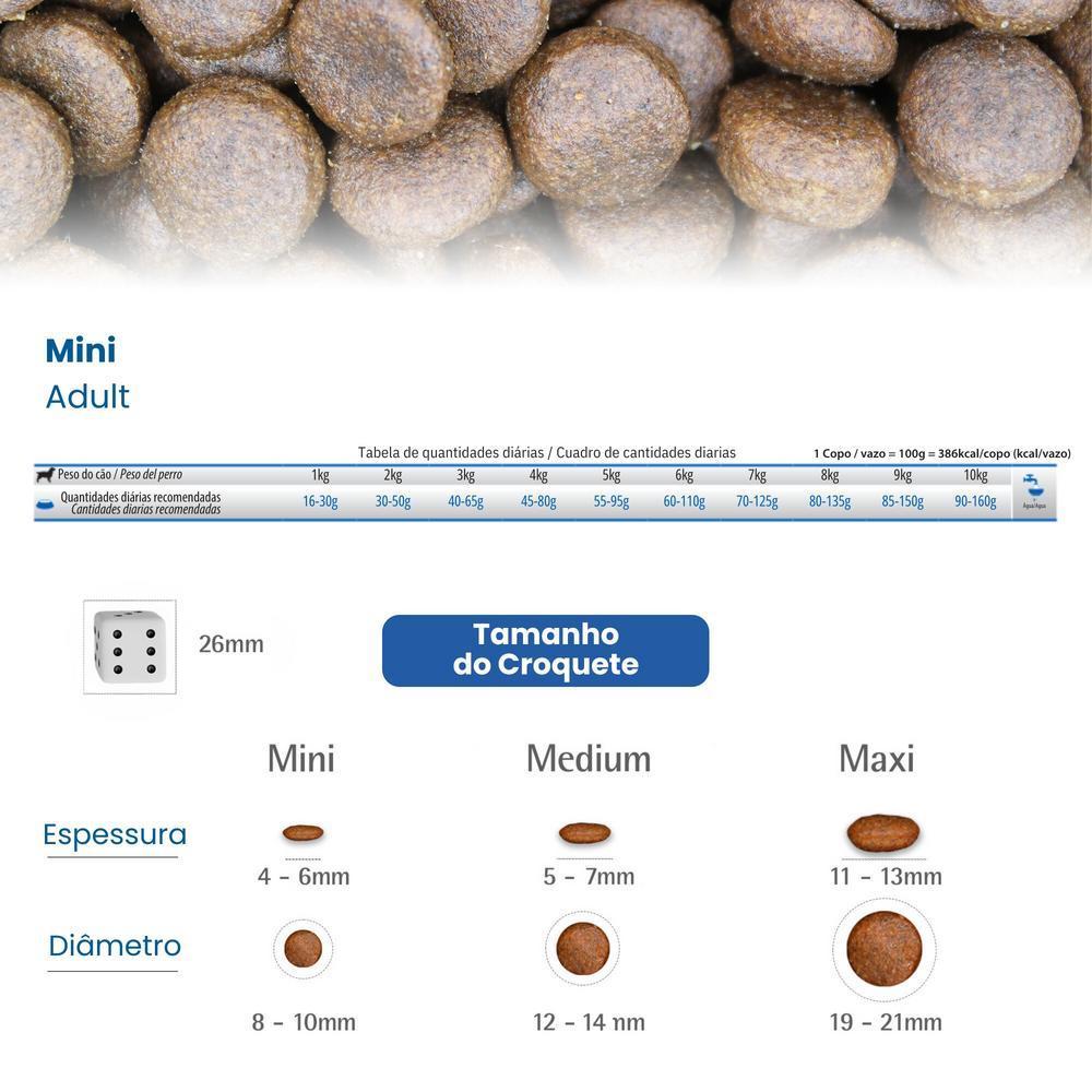 N&D Ancestral para Cães Adultos de Raças Mini e Pequenas Sabor Cordeiro, Blueberry, Aveia e Cevada 10,1Kg