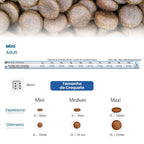 N&D Ancestral para Cães Adultos de Raças Mini e Pequenas Sabor Cordeiro, Blueberry, Aveia e Cevada 10,1Kg