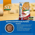 N&D Ancestral para Gatos Adultos de Todas as Raças Sabor Frango, Romã, Aveia e Cevada 7,5Kg