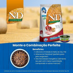 N&D Ancestral para Gatos Adultos Castrados de Todas as Raças Sabor Frango, Romã, Aveia e Cevada 1,5Kg