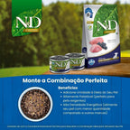 N&D Prime para Cães Filhotes de Raças Mini e Pequenas Sabor Cordeiro e Blueberry 800g