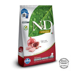 N&D Prime para Cães Filhotes de Raças Médias Sabor Frango e Romã 10,1Kg