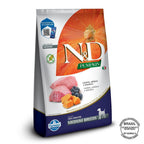 N&D Pumpkin para Cães Adultos de Raças Médias Sabor Cordeiro, Abóbora e Blueberry 10,1Kg