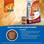 N&D Pumpkin para Cães Adultos de Raças Médias Sabor Frango, Abóbora e Romã 2,5Kg
