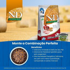 N&D Ancestral para Cães Idosos de Raças Médias Sabor Frango, Romã, Aveia e Cevada 10,1Kg