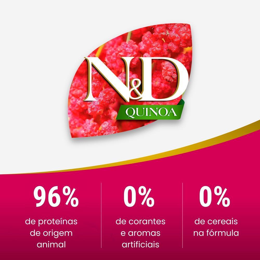 N&D Quinoa Controle de Peso para Gatos Adultos de Todas as Raças Sabor Cordeiro 7,5Kg